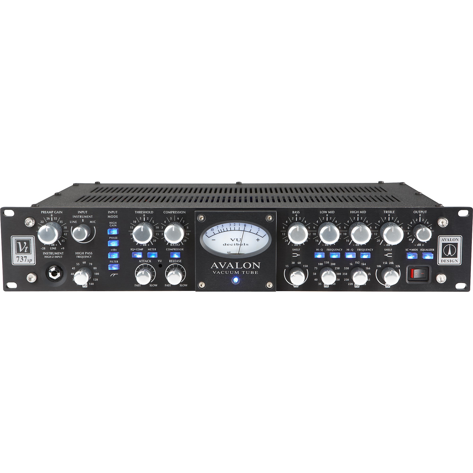 Avalon VT-737sp Tube Channel Strip Reviews | Sweetwater