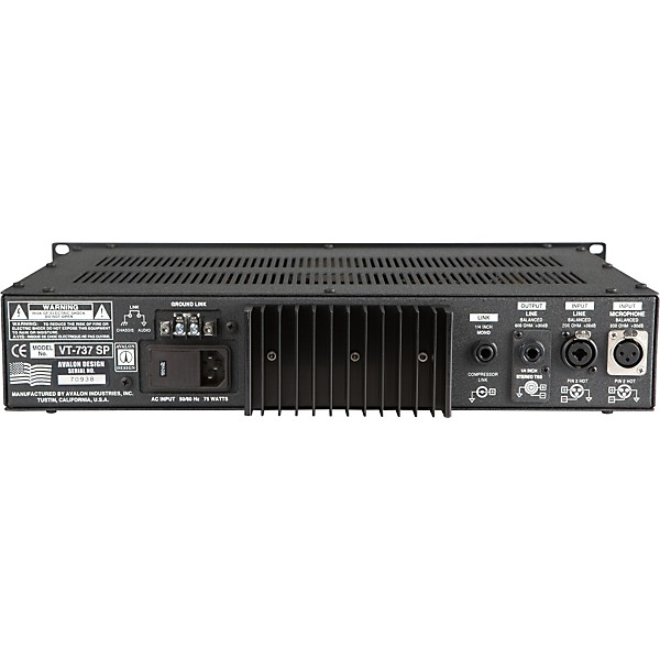 【別売り可】Avalon VT-737SP + Lexicon PCM70 Open Box Avalon VT-737sp Class A Mono Tube Channel Strip Limited