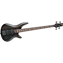 Ibanez SR4000E Prestige Bass Guitar Flat Transparent Black