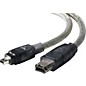 Belkin 4-Pin to 6-Pin Firewire Cable Gray 6 ft. thumbnail