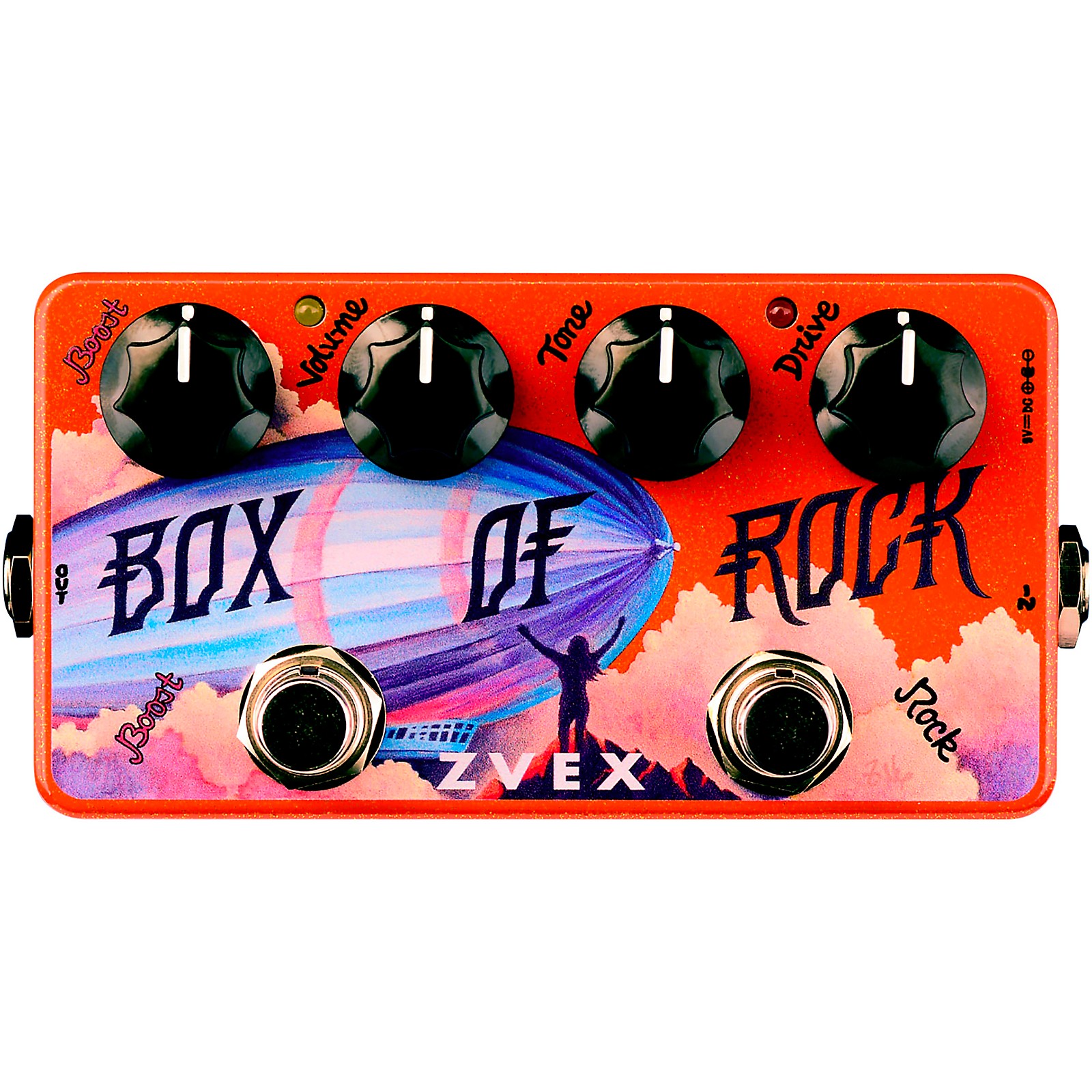 ZVEX Box of Rock Distortion Guitar Effects Pedal | Guitar Center