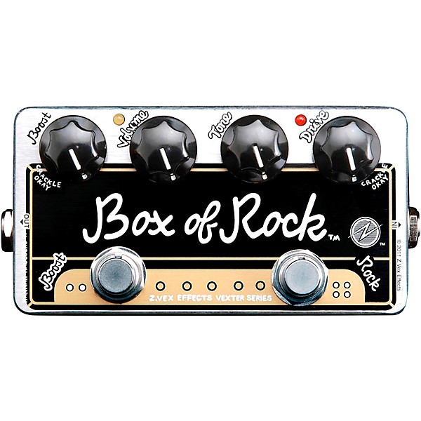 ZVEX Vexter Box of Rock Distortion Guitar Effects Pedal | Guitar 
