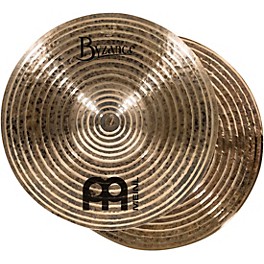 MEINL Byzance Dark Spectrum Hi-hat Cymbals 14 in. MEINL Byzance Dark Spectrum Hi-hat Cymbals 13 in.