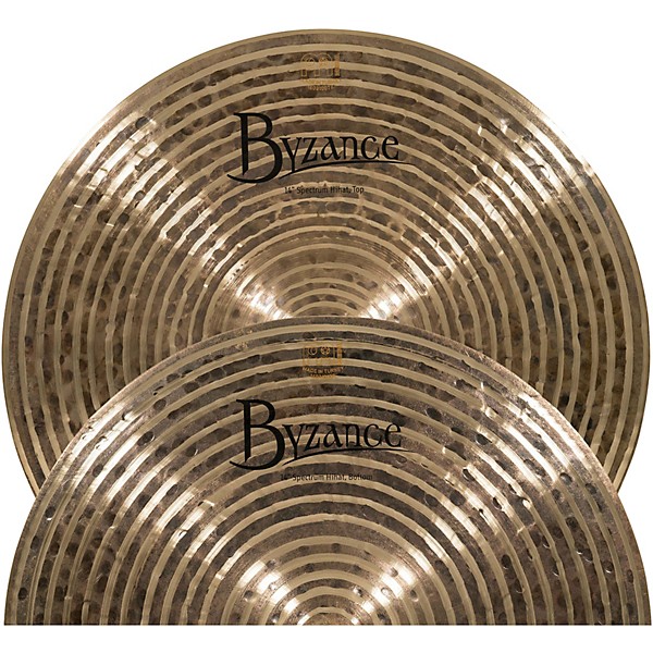 MEINL Byzance Dark Spectrum Hi-hat Cymbals 14 in.