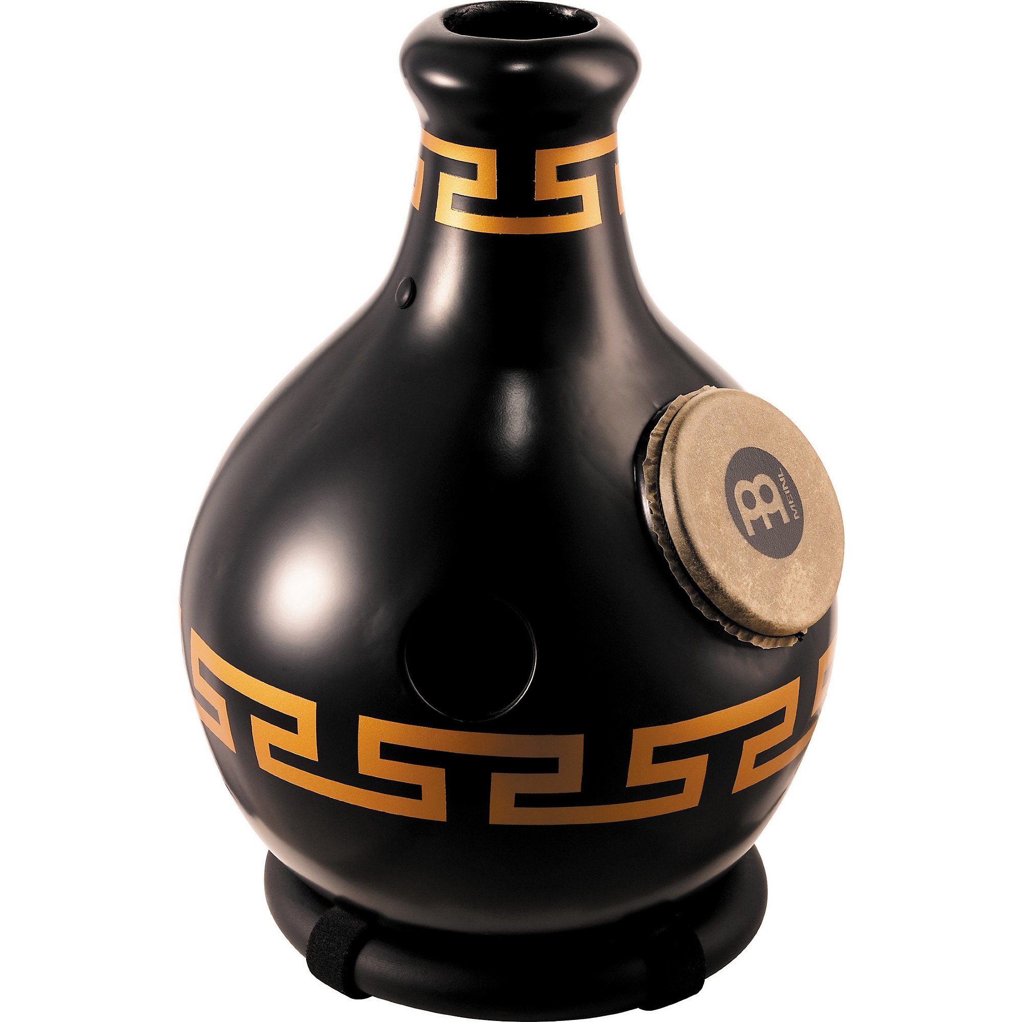 Open Box MEINL Fiberglass Tri-Sound Ibo Drum Black/Gold | Guitar