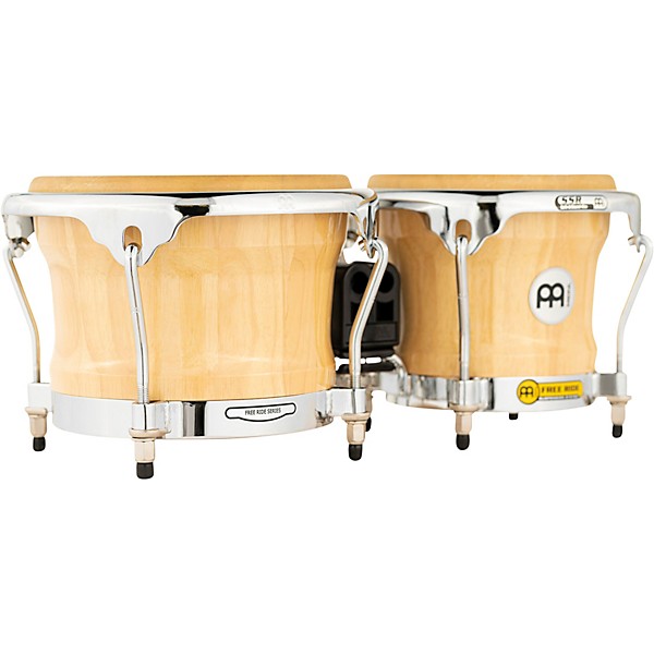 MEINL Free Ride Series FWB400 Wood Bongos 8.5 x 7 in. Natural