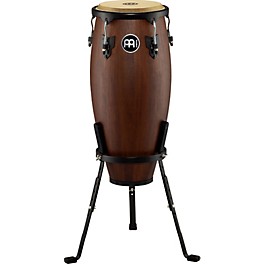 MEINL Headliner Designer Wood Conga with ... MEINL Headliner Designer Wood Conga with Basket Stand Vintage Wine Barrel 10 in.