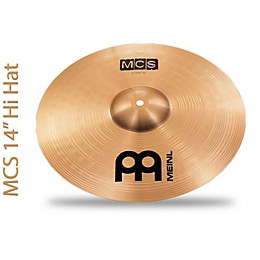 MEINL MCS Medium Hi-hat Cymbals 14 in.