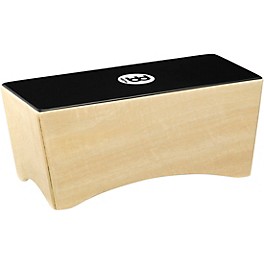 MEINL Snare Bongo Cajon Ebony Black Playing Surface