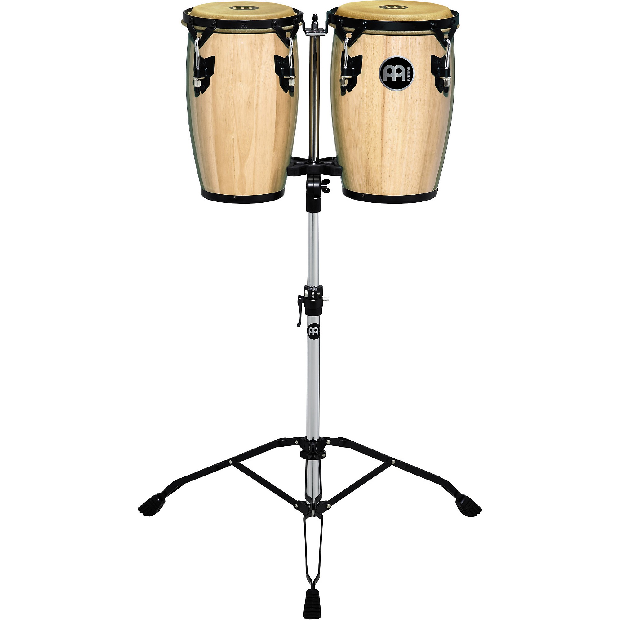MEINL コンガ 木製 スタンド付き MEINL Wood Conguitas Natural | Guitar Center