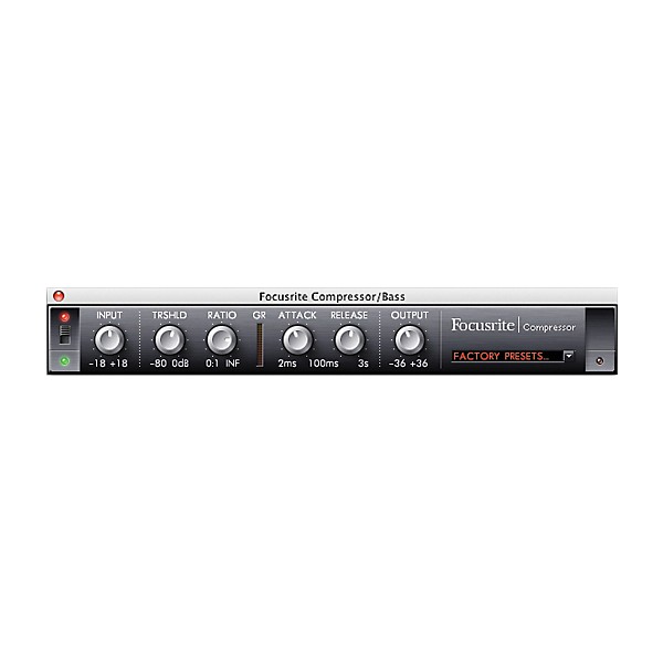 Focusrite Plug-In Suite Software