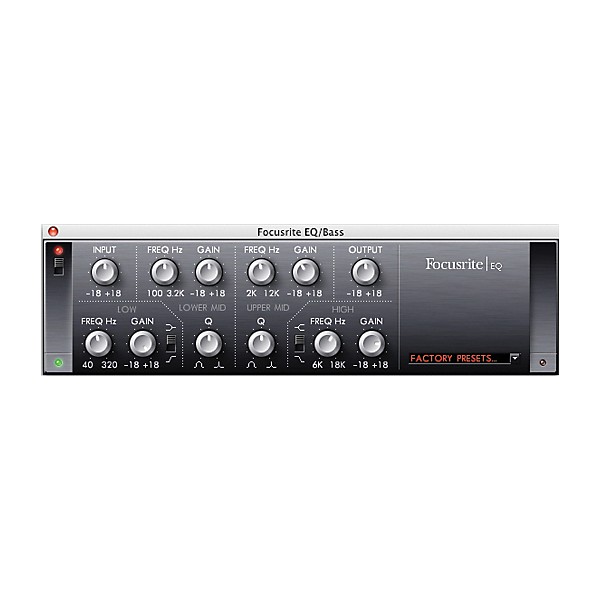 Focusrite Plug-In Suite Software