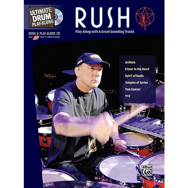 Alfred Rush Ultimate Drum Play-Along (Book/CD)