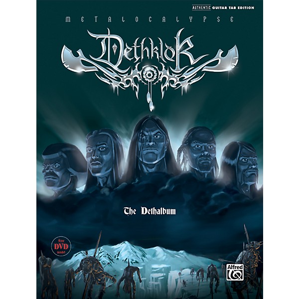 Alfred Dethklok - Dethalbum Guitar Tab (Book/DVD)