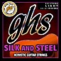 GHS 345 Silk and Steel Acoustic Guitar Strings Light thumbnail