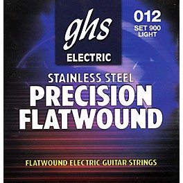 GHS Precision Flatwound Electric Guitar Strings Light