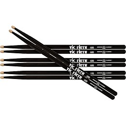 Vic Firth Buy 3 Pairs of Black Drum Sticks, Get 1 Free 5A