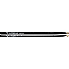 Vater Eternal Black Drum Sticks 5A Nylon Vater Eternal Black Drum Sticks 5A Wood