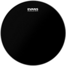 Evans Onyx 2-Ply Drum Head 16 in. Evans Onyx 2-Ply Drum Head 13 in.