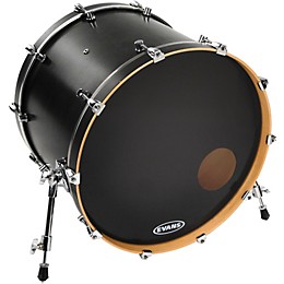 Open Box Evans Onyx Resonant Bass Drumhead Level 1 26 in.