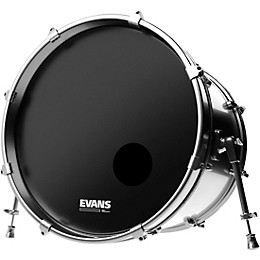 Open Box Evans Onyx Resonant Bass Drumhead Level 1 26 in.