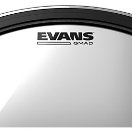 Evans GMAD Clear Batter Bass Drum Head 24 in.
