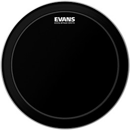 Evans EMAD Onyx Bass Batter Drum Head 22 in. Evans EMAD Onyx Bass Batter Drum Head 18 in.