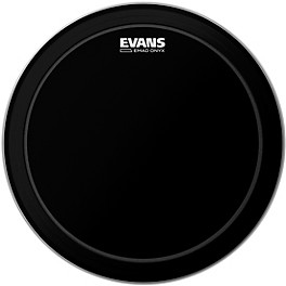 Evans EMAD Onyx Bass Batter Drum Head 22 in. Evans EMAD Onyx Bass Batter Drum Head 20 in.