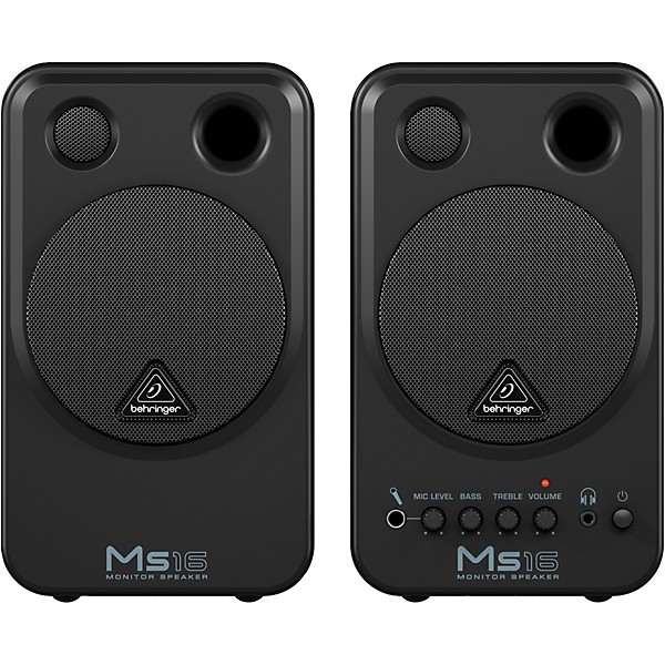 Behringer MS16 4" Powered Studio Monitos (Pair)