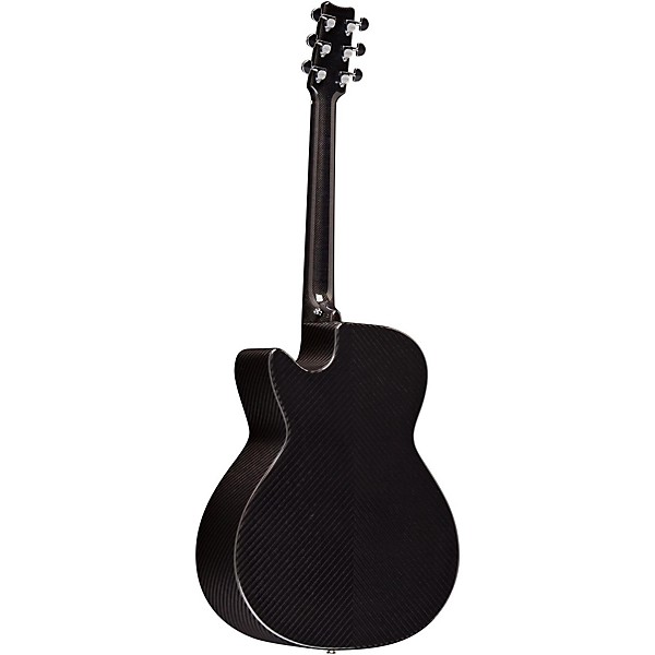 Open Box RainSong CO-WS1000N2 Concert Series Graphite Acoustic-Electric Guitar Level 2 Carbon 190839757401
