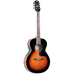 Open Box The Loar LH-200 Small-Body Acoustic Guitar Level 2 Vintage Sunburst 190839003072
