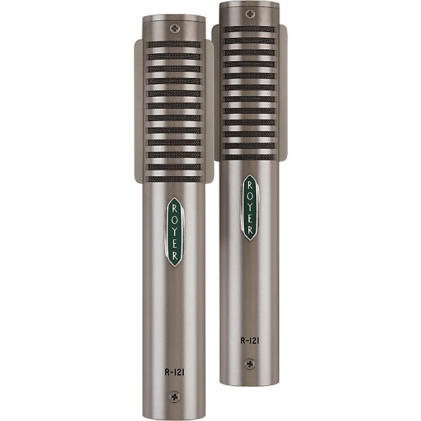 Royer R-121 Matched Ribbon Microphone Pair Nickel