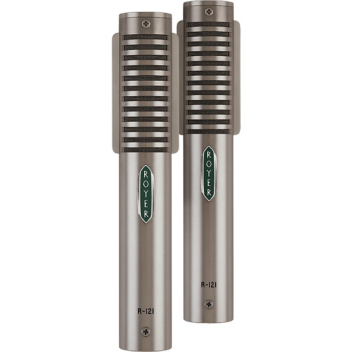 Royer R121 Matched Ribbon Microphone Pair Nickel Guitar Center