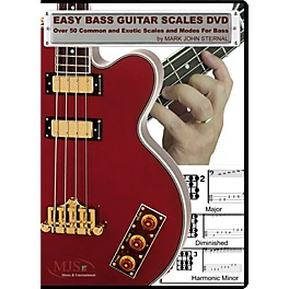 MJS Music Publications Easy Bass Guitar Scales (DVD)