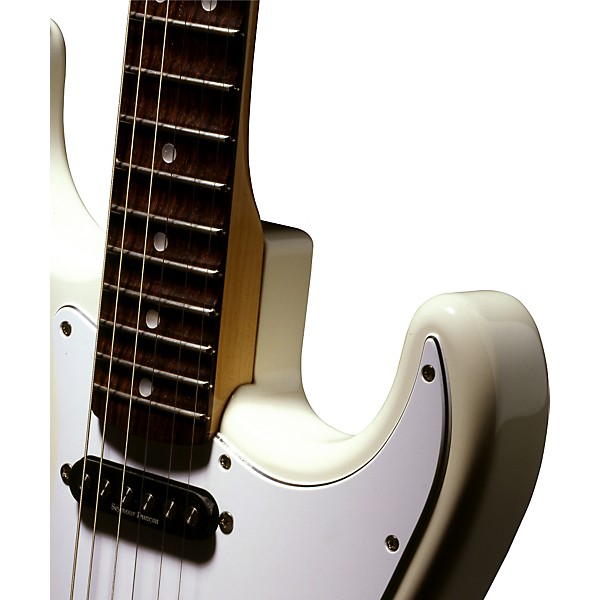 Open Box Fender Ritchie Blackmore Stratocaster Electric Guitar Level 2 Olympic White 197881075293