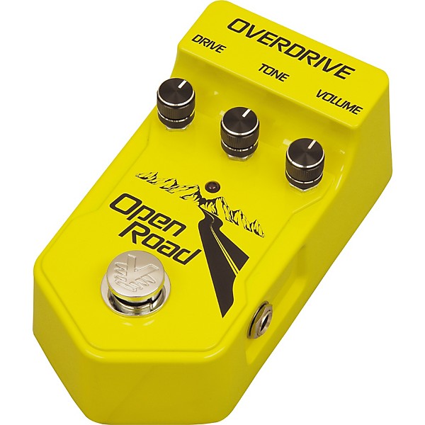 Visual Sound V2 Open Road Overdrive Guitar Effects Pedal Yellow
