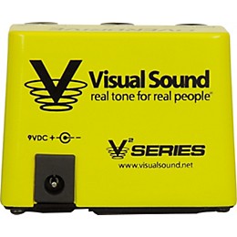 Visual Sound V2 Open Road Overdrive Guitar Effects Pedal Yellow