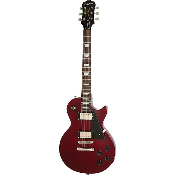 Open Box Epiphone Limited Edition Les Paul Studio Deluxe Electric Guitar Level 1 Wine Red
