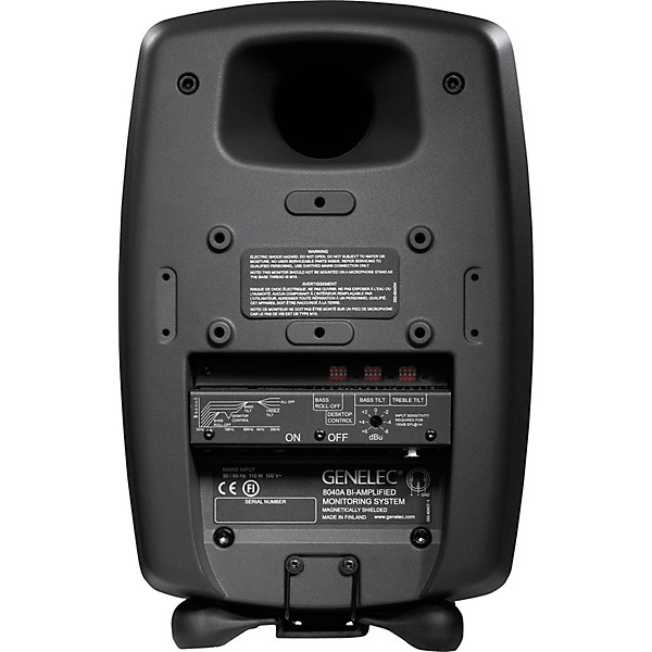 Open Box Genelec 8040B 6.5" Powered Studio Monitor (Each) - Level 1 Dark Grey