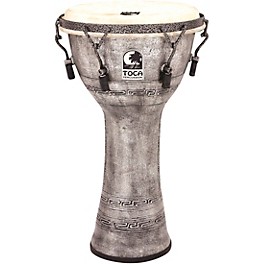 Toca Freestyle Antique-Finish Djembe 9 in. Silver Toca Freestyle Antique-Finish Djembe 10 in. Silver