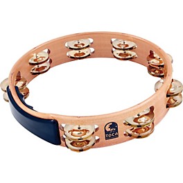 Toca Acacia Tambourine With Brass Jingles 10 in.