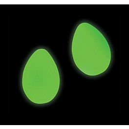 LP Glow-In-The-Dark Egg Shakers, 1 Pair