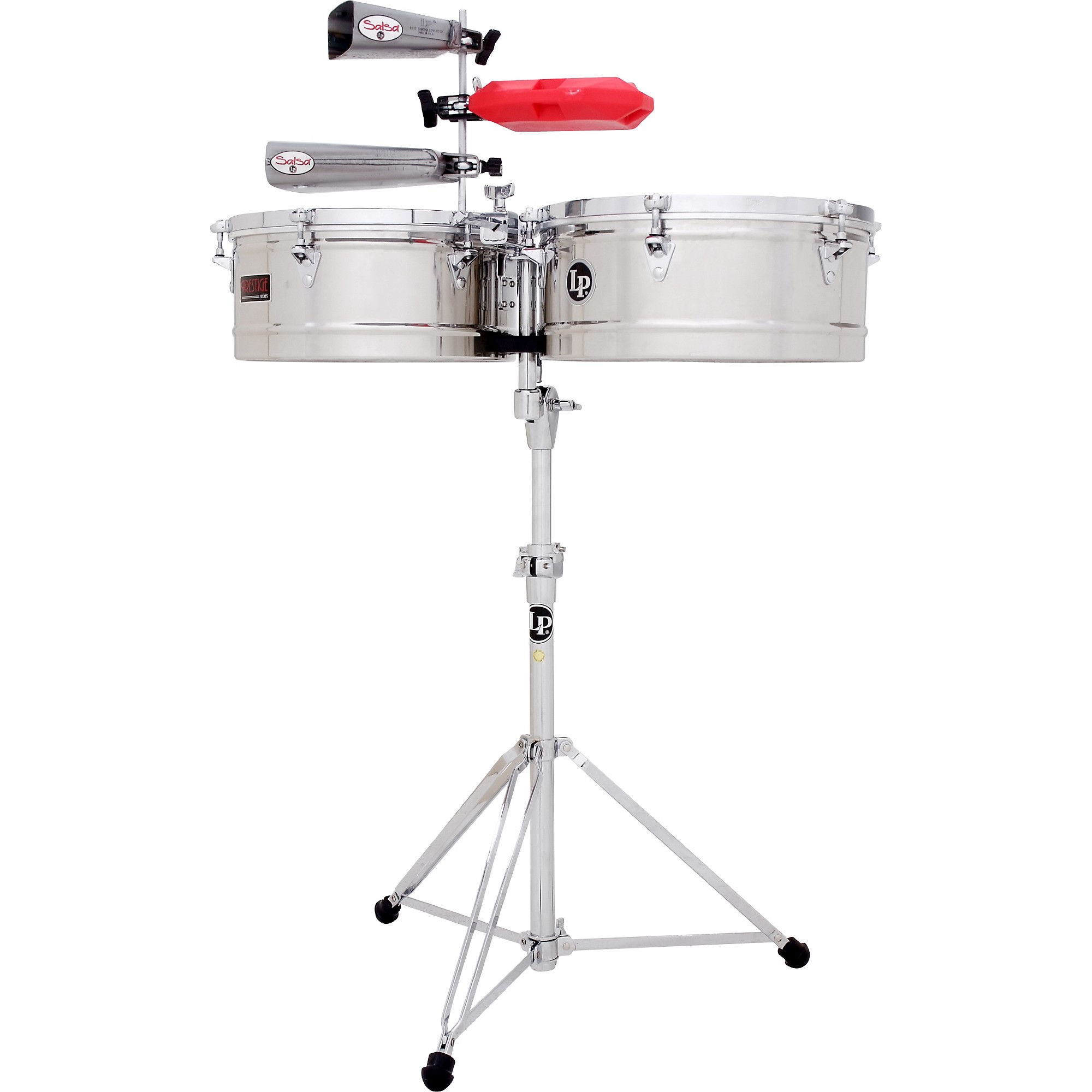 LP Prestige Series Stainless Steel Timbales 13 and 14 in. | Guitar