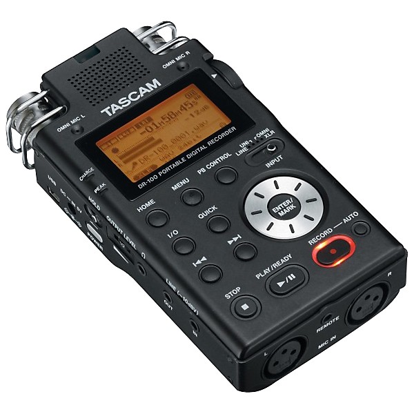TASCAM DR-100 Portable Digital Recorder