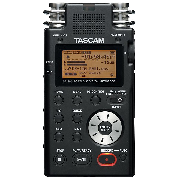TASCAM DR-100 Portable Digital Recorder