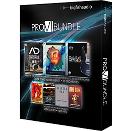Big Fish Pro VI Digital Audio Software Bundle