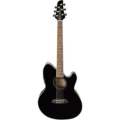 Ibanez Talman Tcy10e Acoustic-Electric Guitar Black for sale