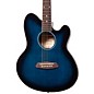 Open Box Ibanez Talman TCY10 Acoustic-Electric Guitar Level 1 Transparent Blue Sunburst thumbnail