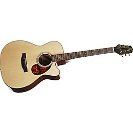Voyage Air Premier Series VAOM-1C Full-Size Folding Orchestra Model Acoustic Guitar Natural