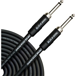 Analysis Plus Black Oval Instrument Cable 1/4" Straight 15 ft. Analysis Plus Black Oval Instrument Cable 1/4" Straight 15 ft.